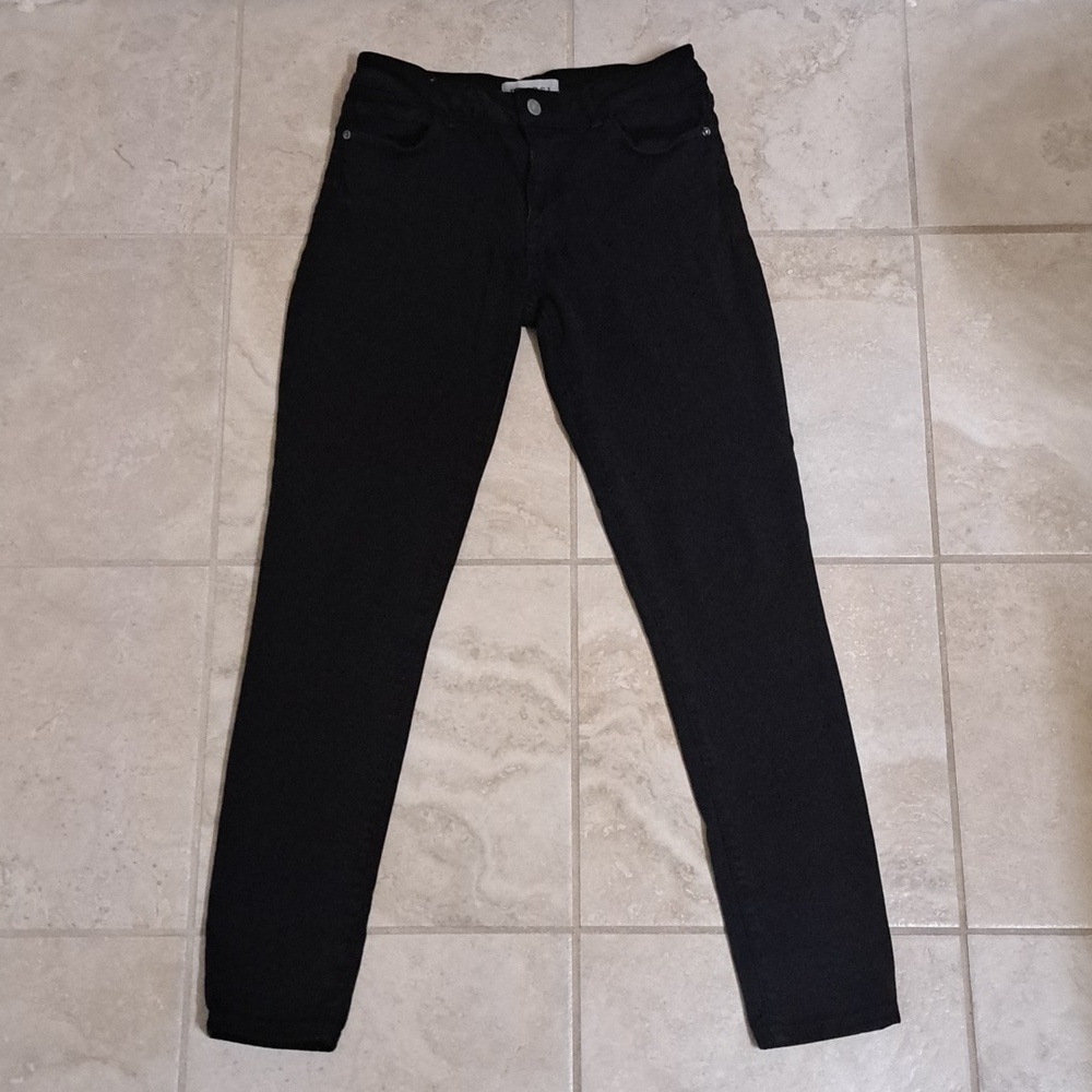 DL1961 Florence Instasculpt 29 black stretch jeans, $178.00